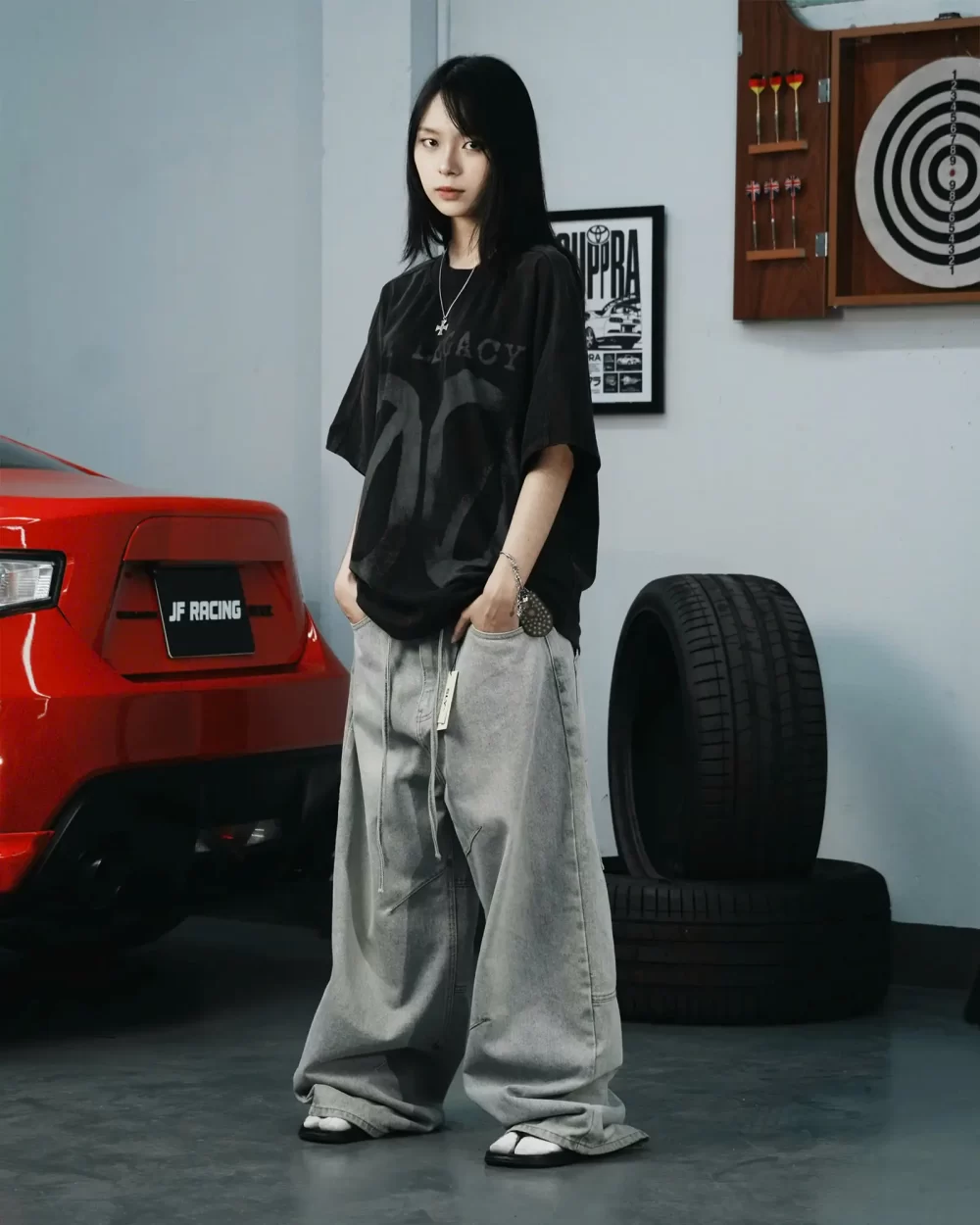 SLY Legacy washed Black Grey 7