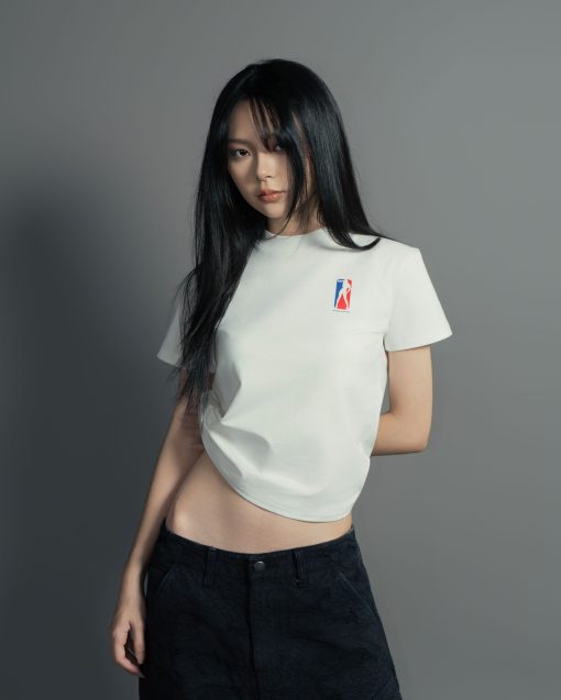 White Action Babe Bodyfit Tee 4