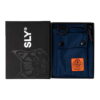 Square Wallet Navy 15