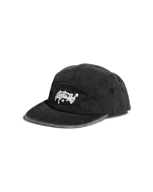 Washed 5- Panel Solid Cap 1