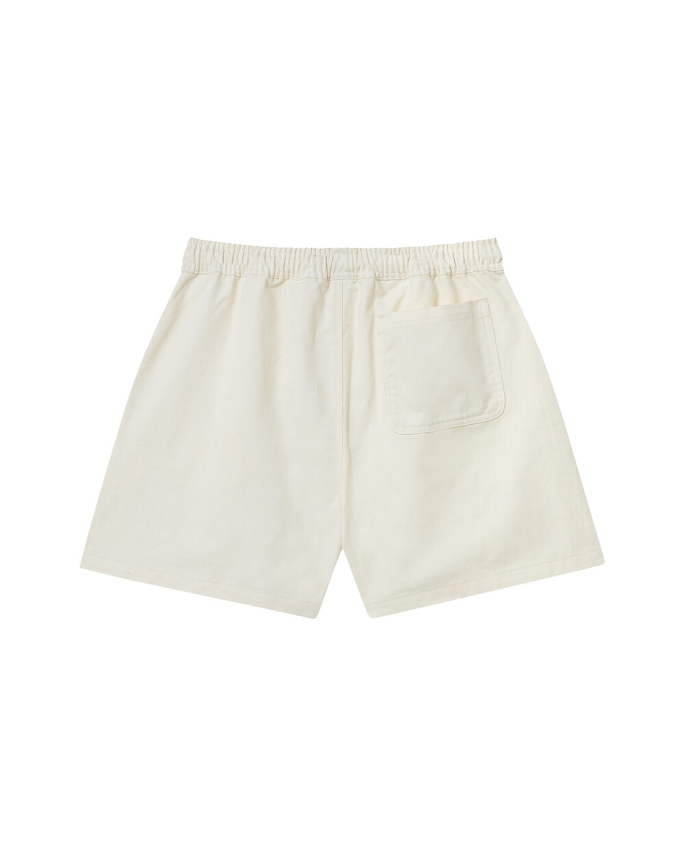 Cream Badge Kaki Short 7