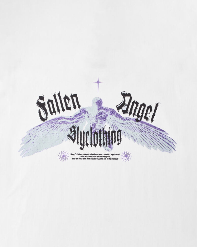 White Fallen Angel Tee 5