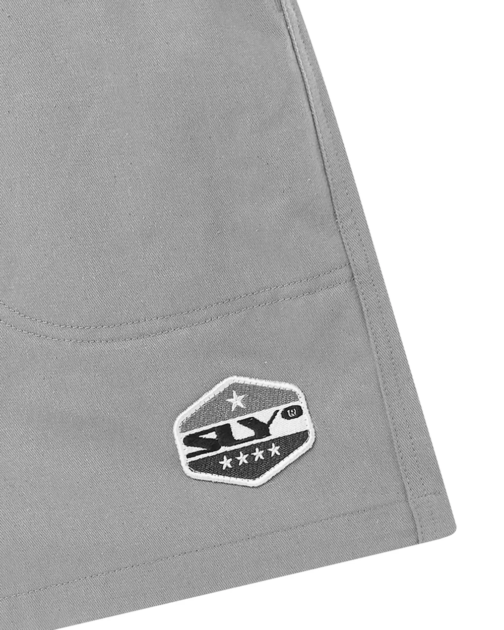 Grey Badge Kaki Short 5