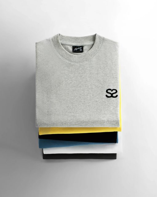 Black Mini S2 Logo Tee 5