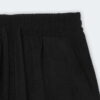 Black Solid Corduroy Pants 11