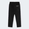 Black Solid Corduroy Pants 9