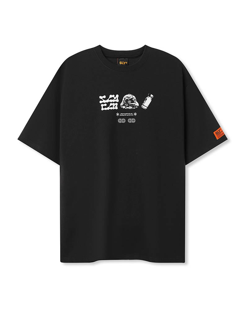 T-shirt Abstract black 18