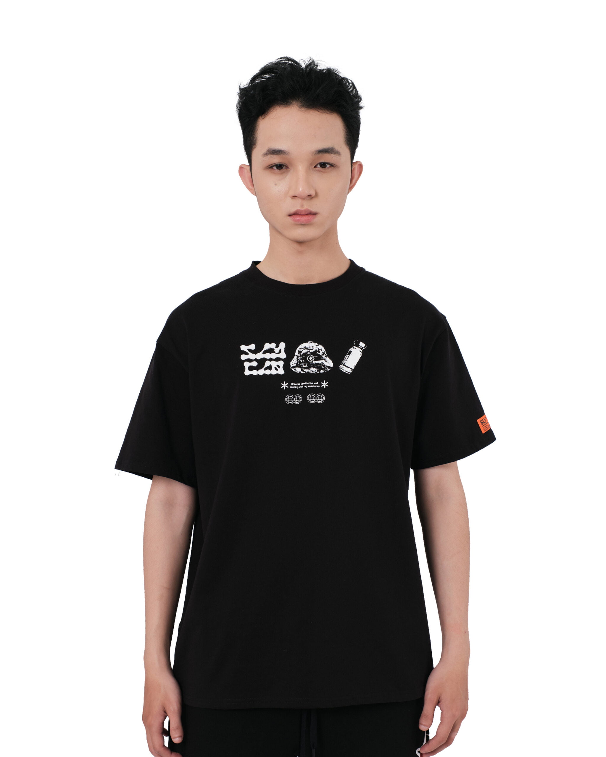 T-shirt Abstract black 15