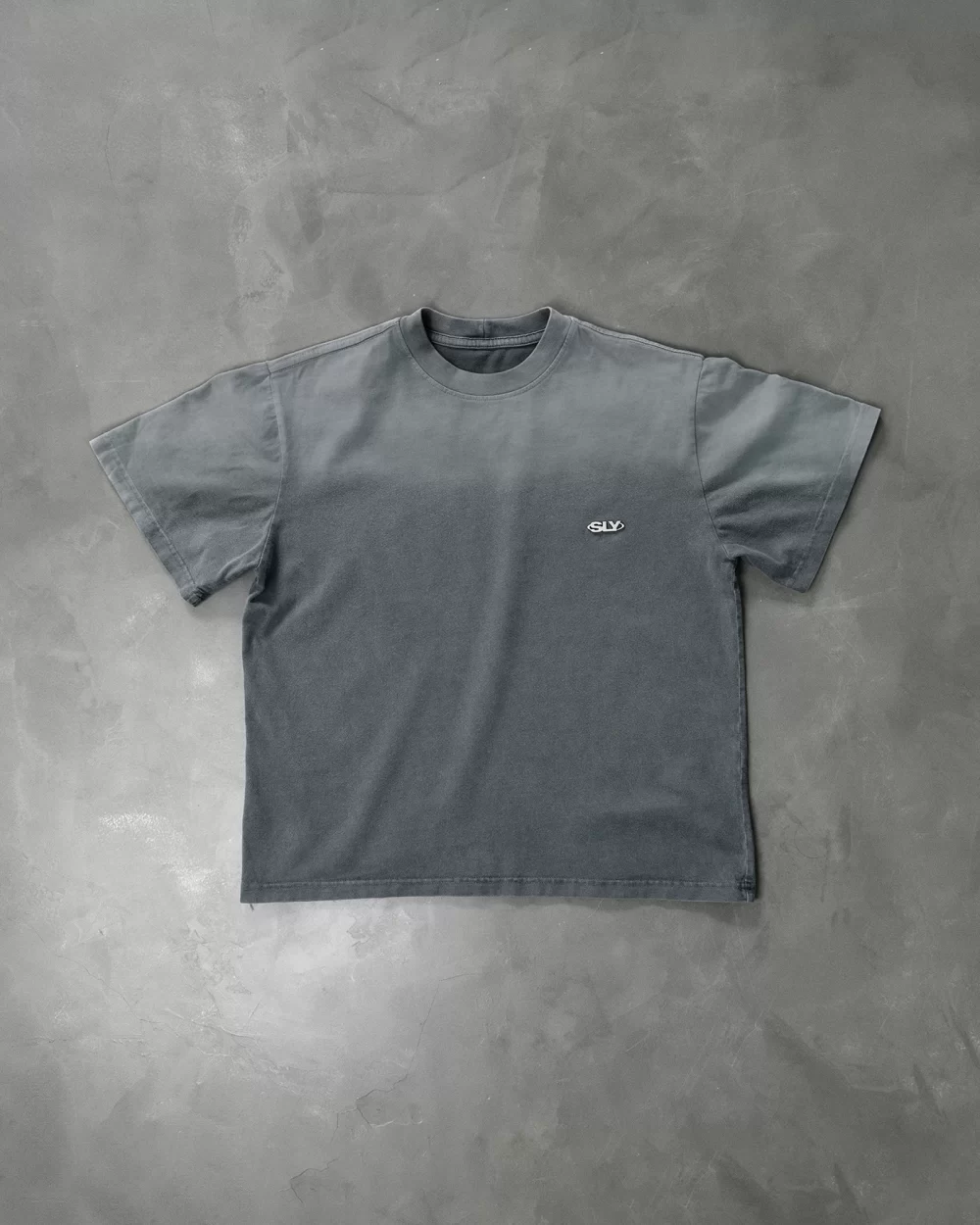 Gradient Antimon Washed Tee 8