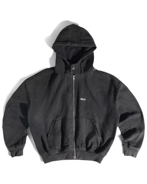 Antimon Denim Zipped Hoodie 1