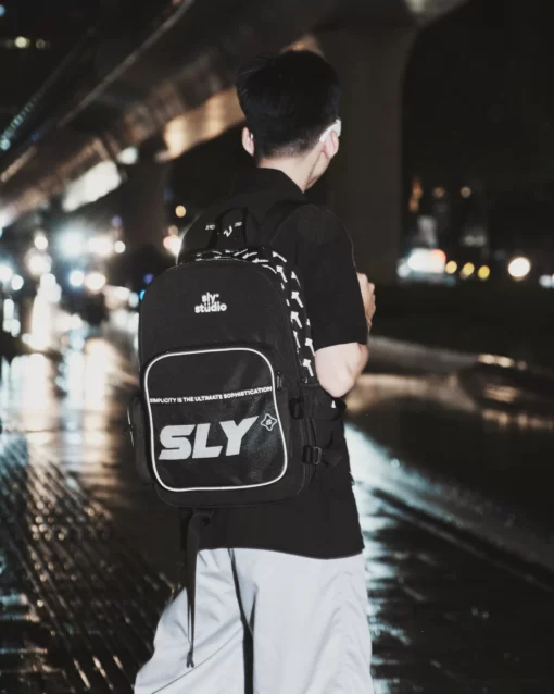 Black SLYSTAR Cordura Backpack 3