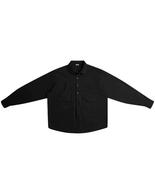 Black Shied Oxford Shirt 1