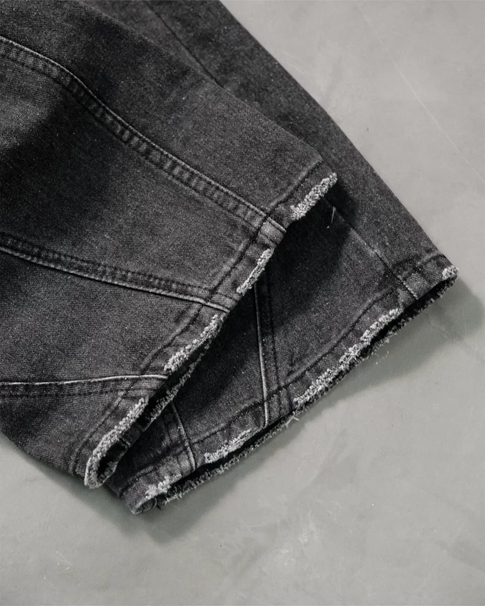Washed Black Straight Dispatch Jeans 10