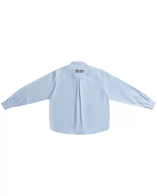 Blue Vacation Oxford Shirt 2