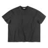 Washed Grey Casual Boxy Tee 10