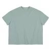 Washed Mint Casual Boxy Tee 10