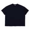 Washed Navy Casual Boxy Tee 5