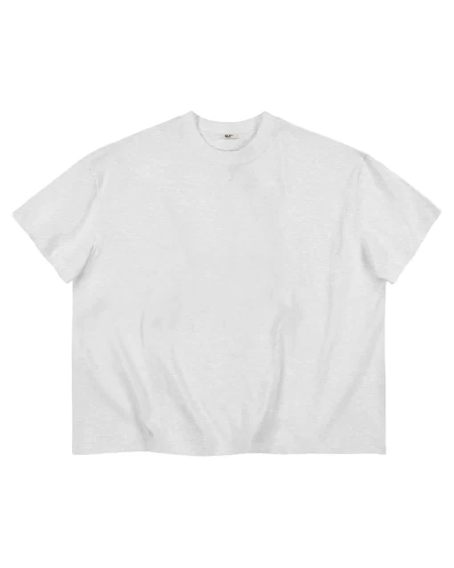 Washed Pepper Casual Boxy Tee 1