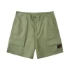 Olive Green Kaki Cargo Short 12