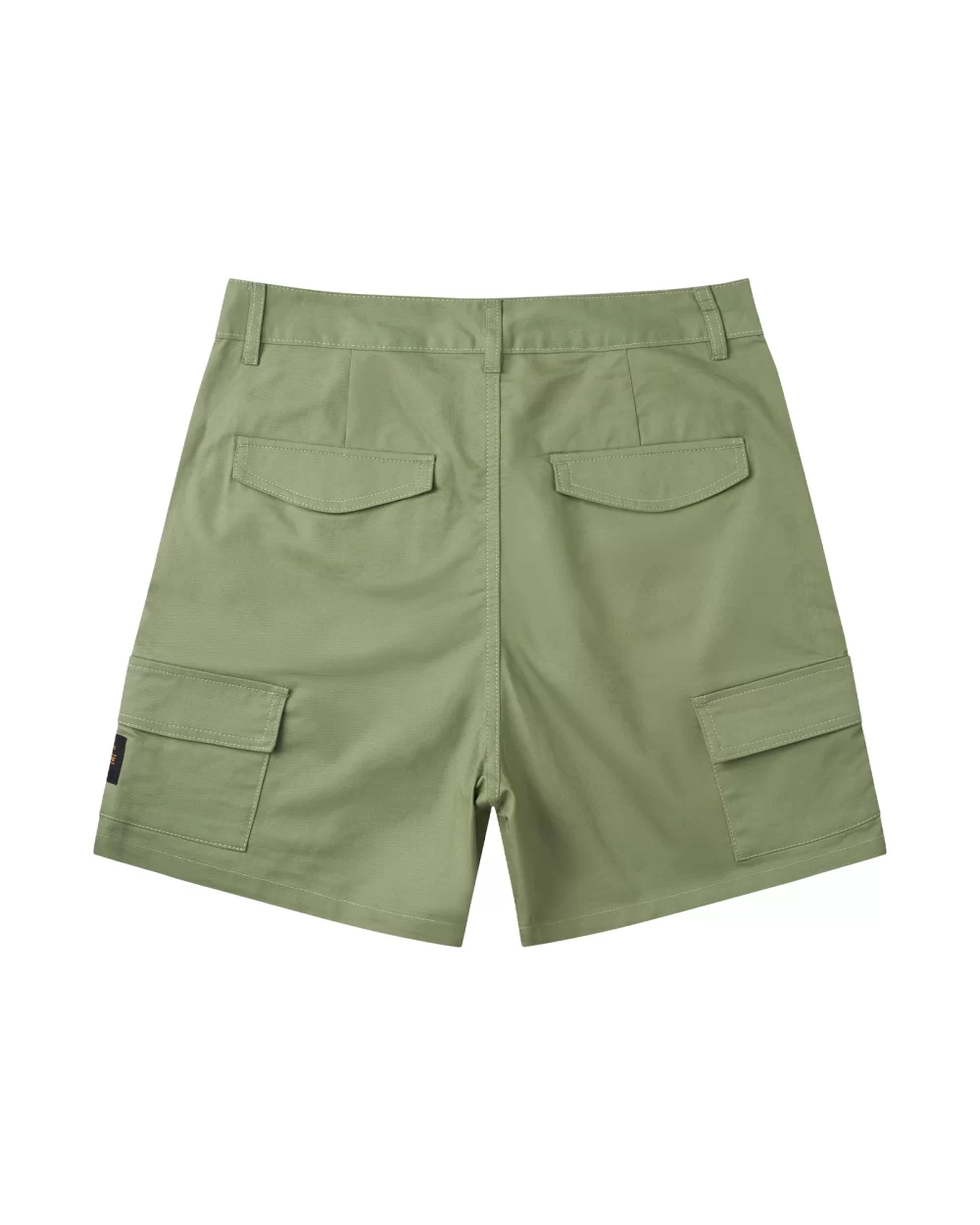 Olive Green Kaki Cargo Short 7