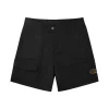 Black Kaki Cargo Short 12