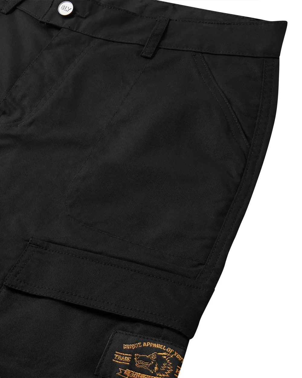 Black Kaki Cargo Short 8