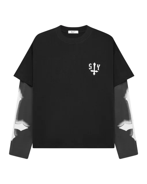 Black Christ Double Layer Tee 1