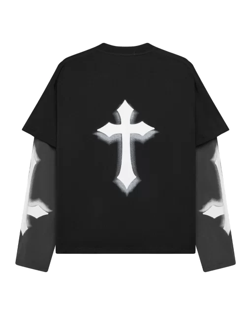 Black Christ Double Layer Tee 2