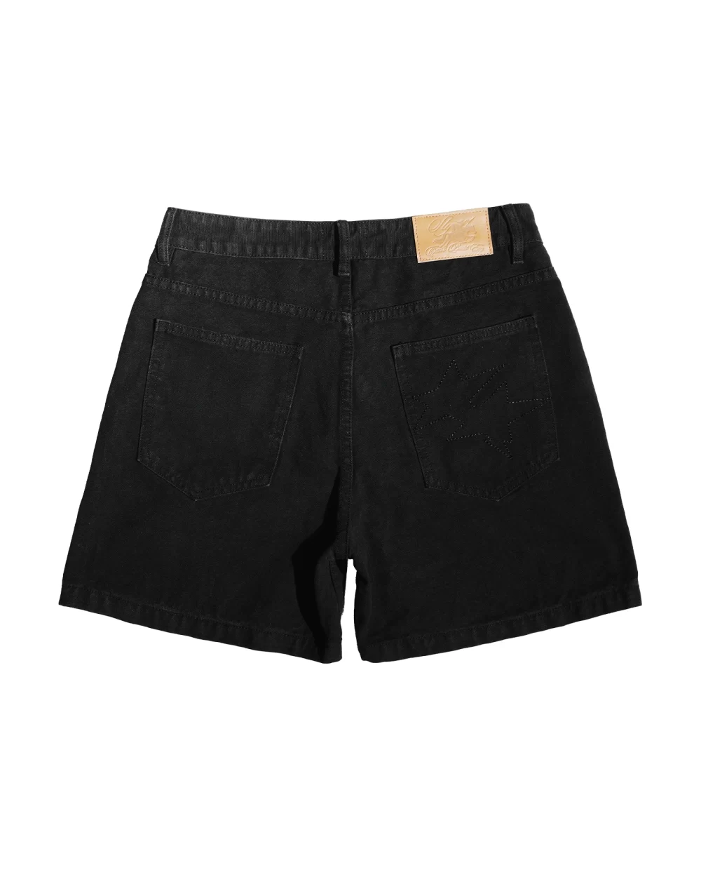 Black Classic Canvas Short 9