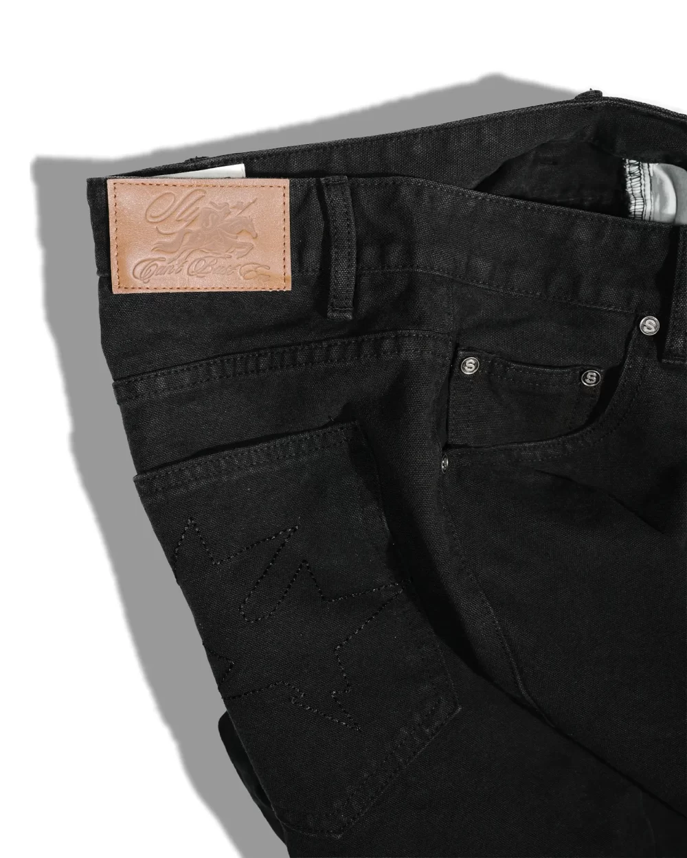 Black Classic Canvas Short 11