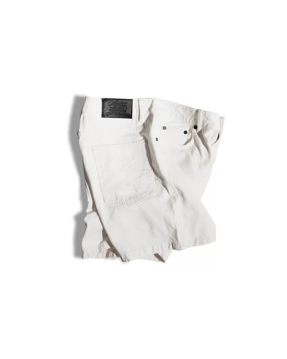 White Classic Canvas Short 13