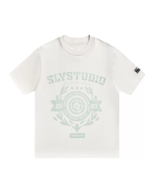 Cream Stamp Tee 1