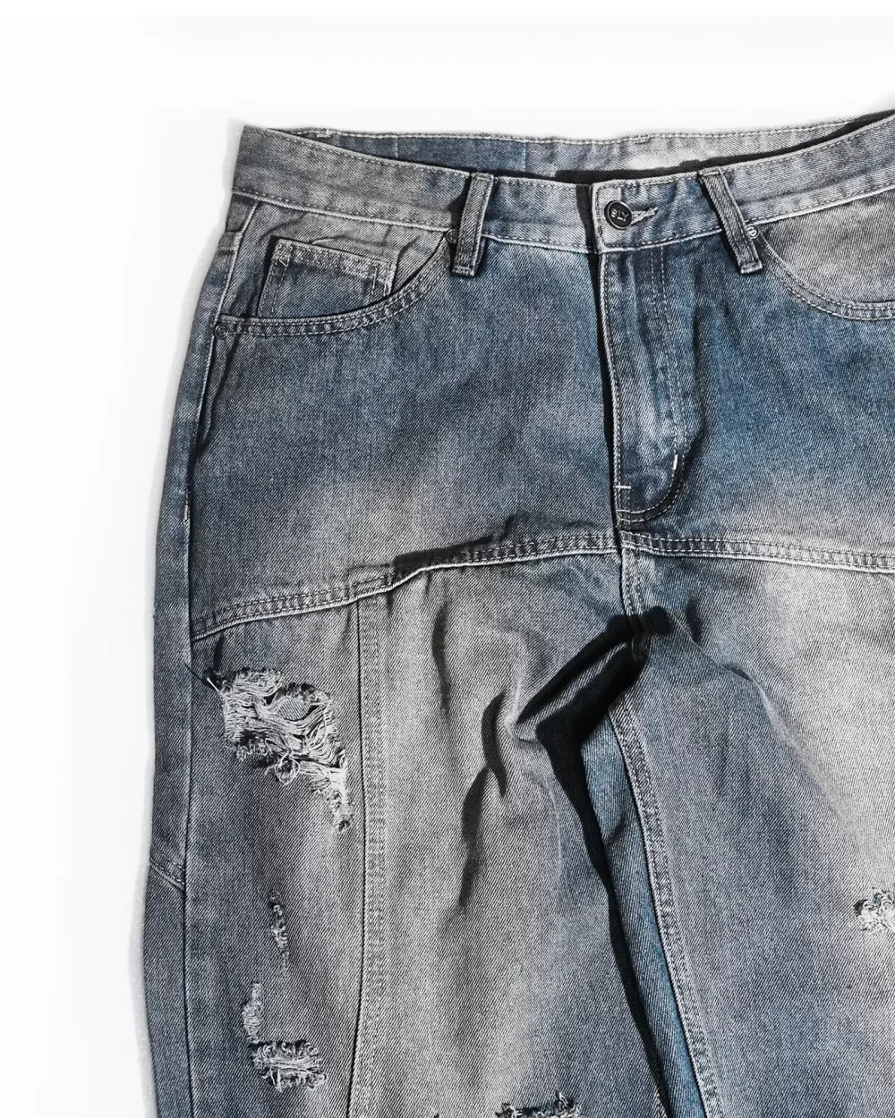 Jeans Straight SLY Dispatch Washed Grey 15