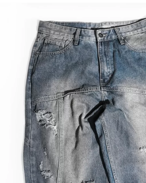 Jeans Straight SLY Dispatch Washed Grey 6