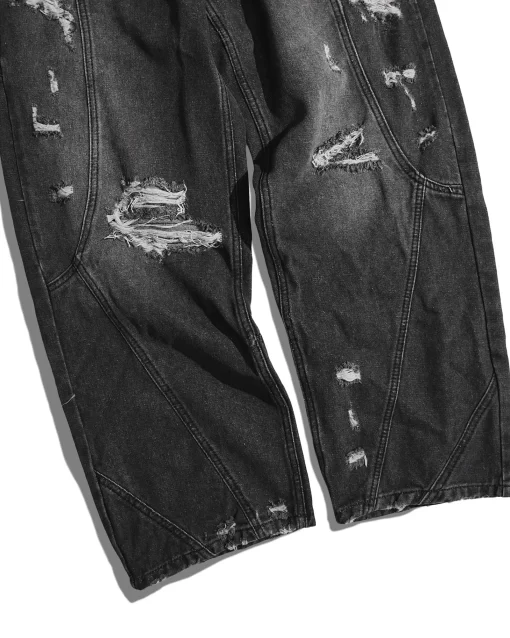 Jeans Straight SLY Dispatch Washed Black 9