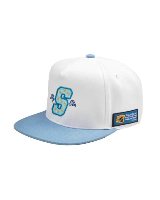 Blue White S Crews Fitted Hat 1