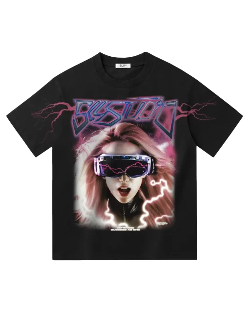 Black Futuristic Tee 1