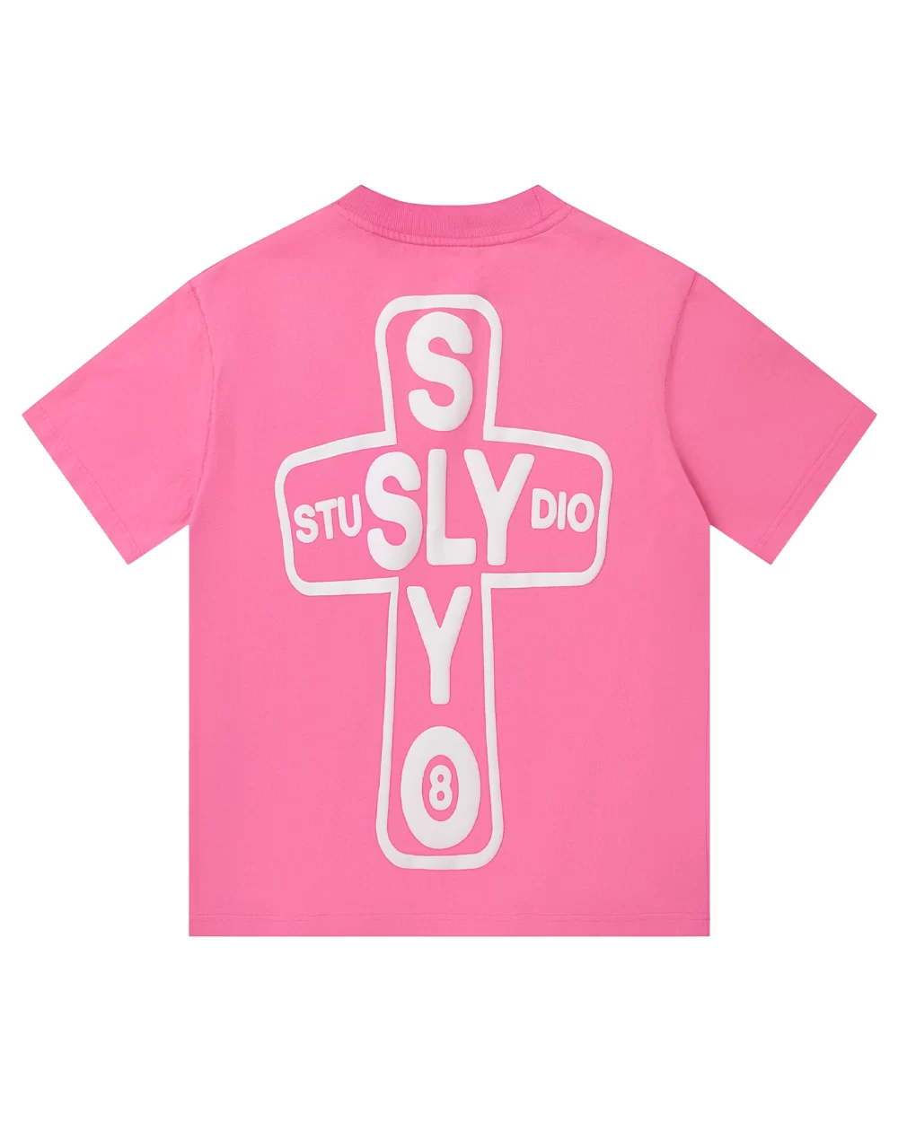 Washed Hot Pink Holy Cross Tee 5
