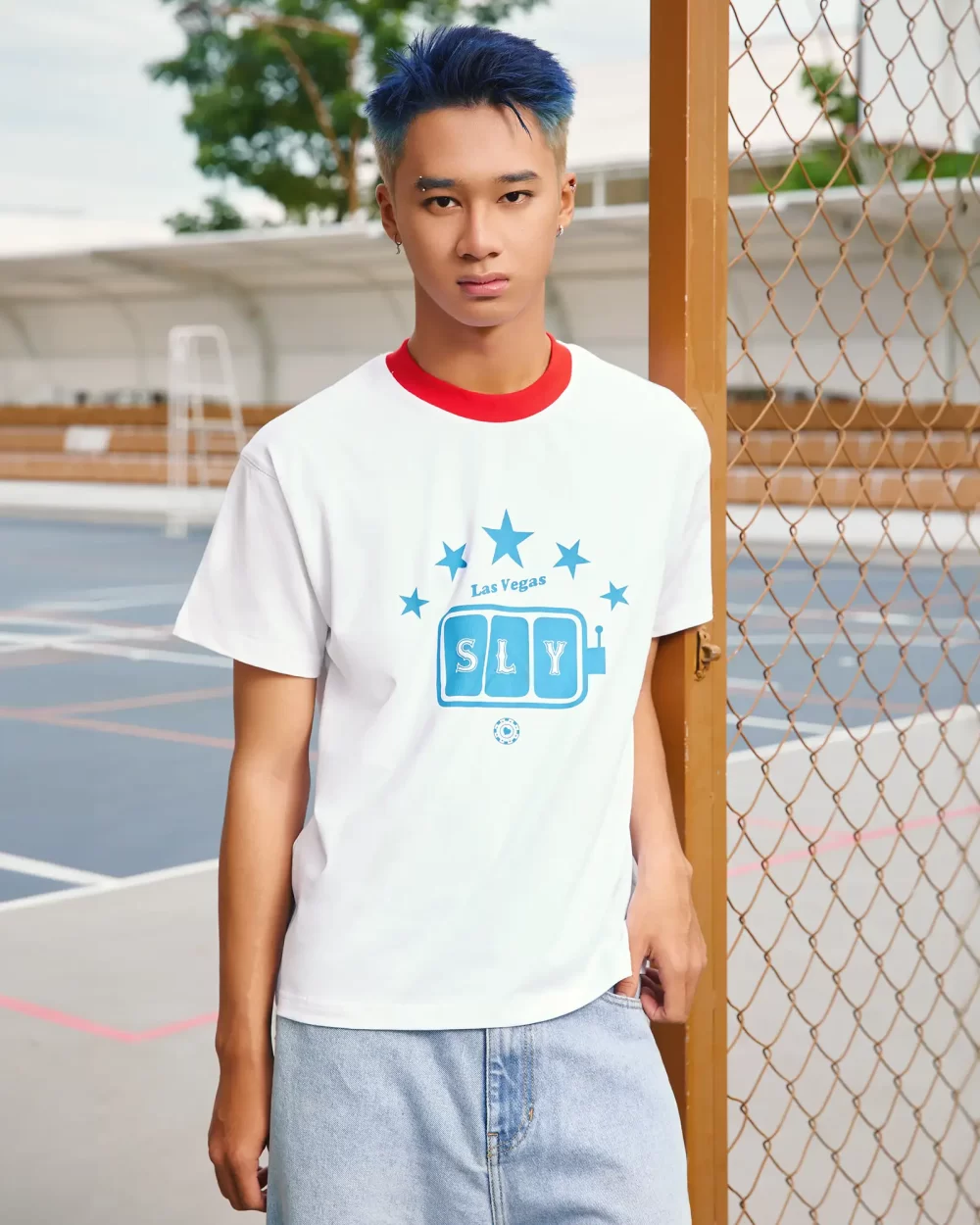 White Jackpot Regular Tee 8