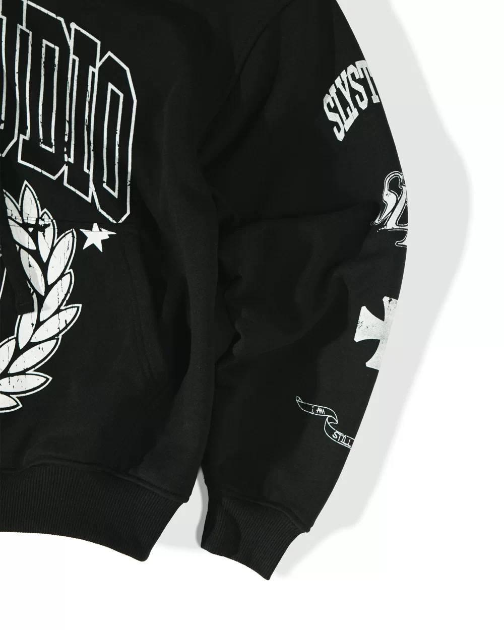 Black Hoodie Zip Legacy 11