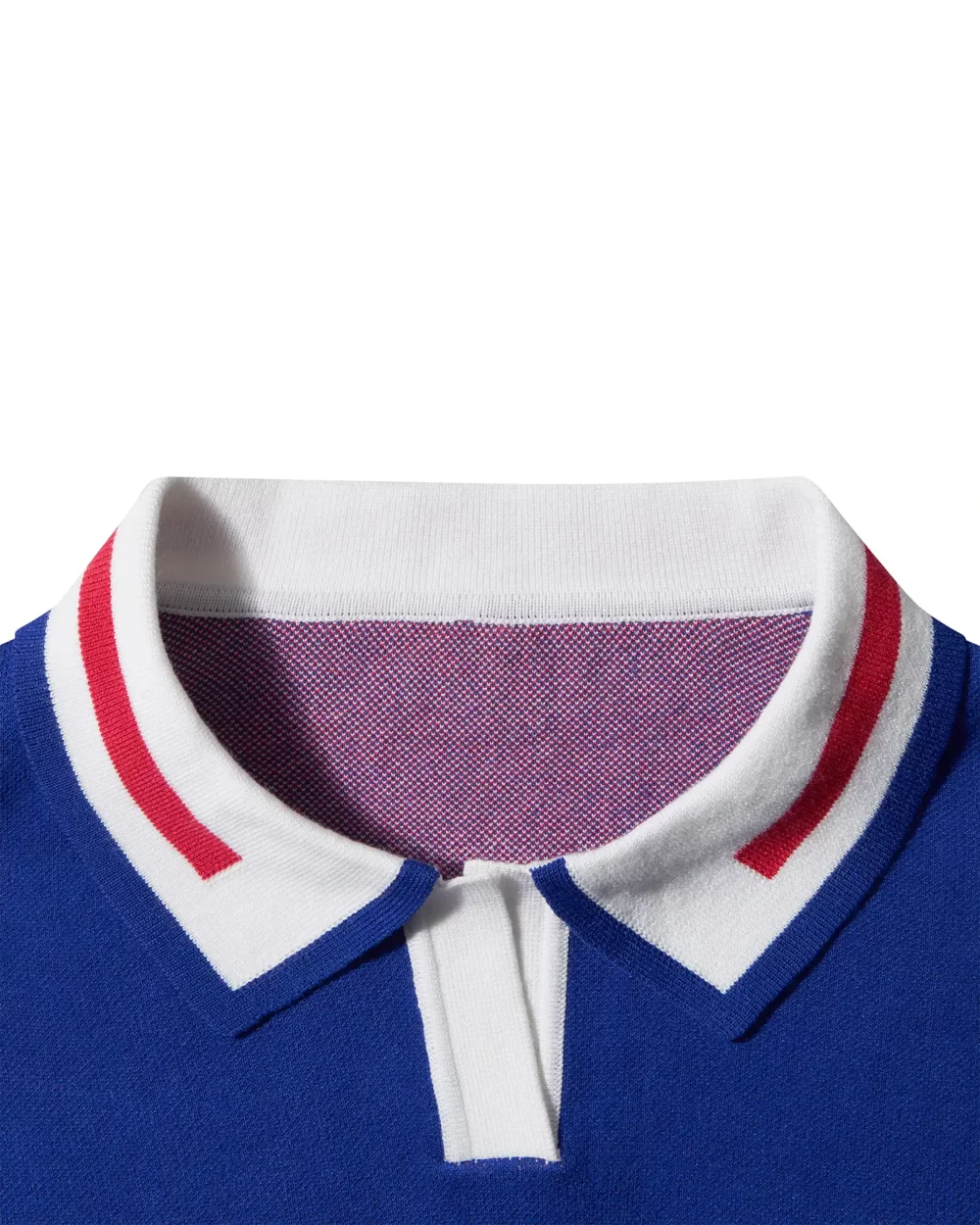 Blue Les Bleus Football Knit Shirt 15