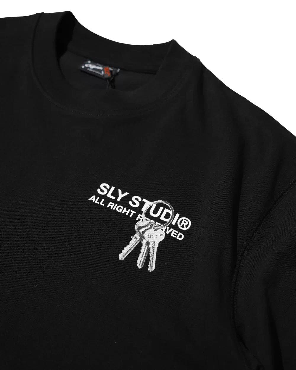 Black Low Key Tee 8