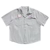 Grey Mechanic Oxford Shirt 12