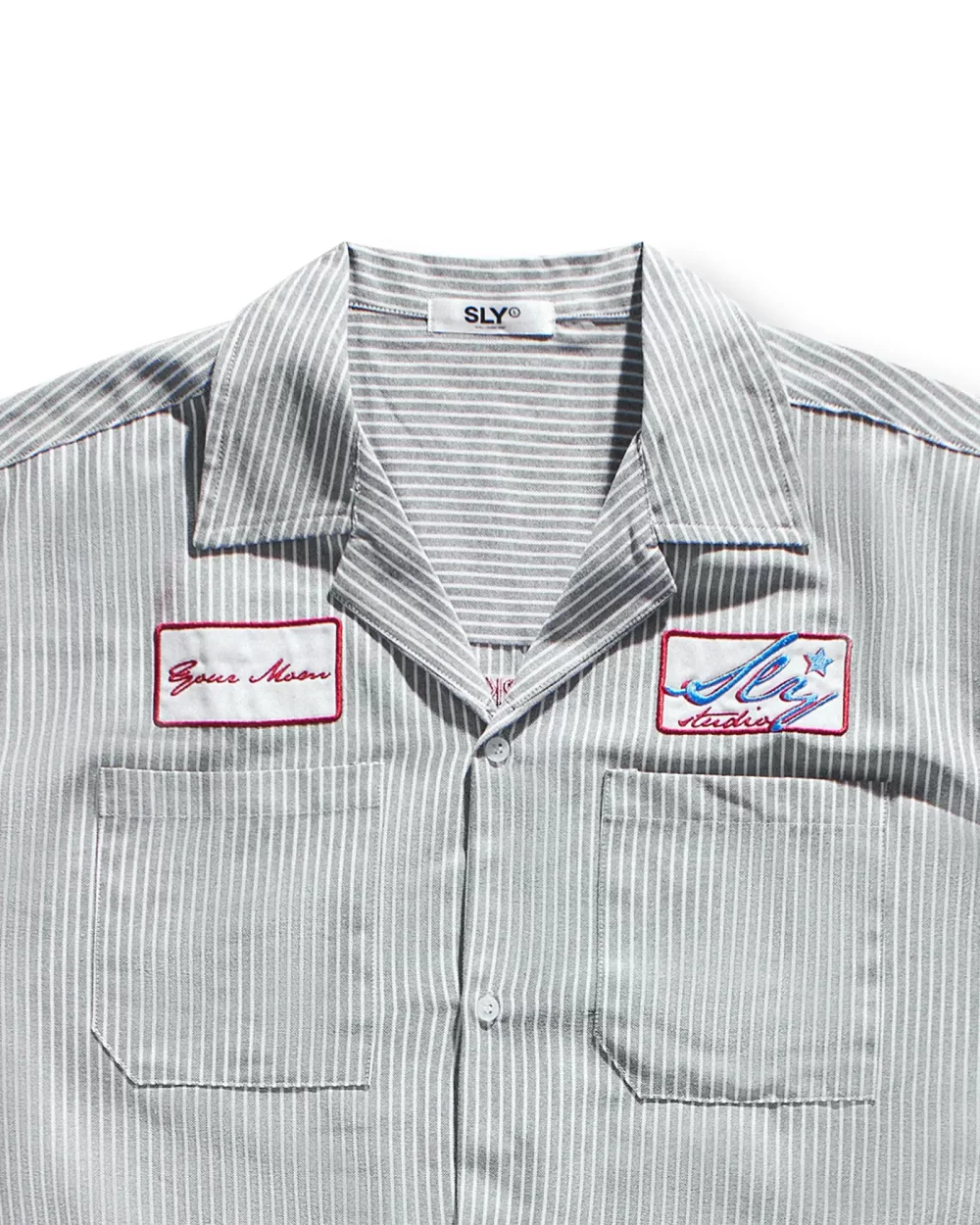 Grey Mechanic Oxford Shirt 8