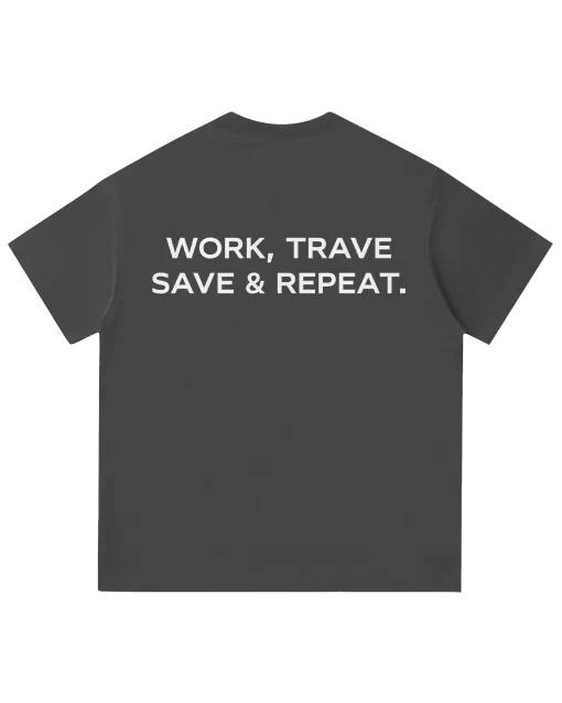 Dark Gray Motto Tee 2