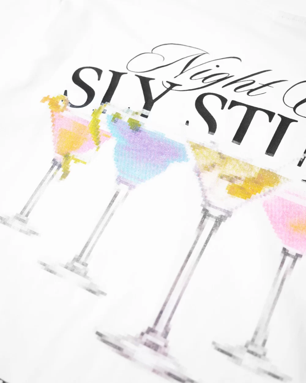 White Nightclub Tee 8