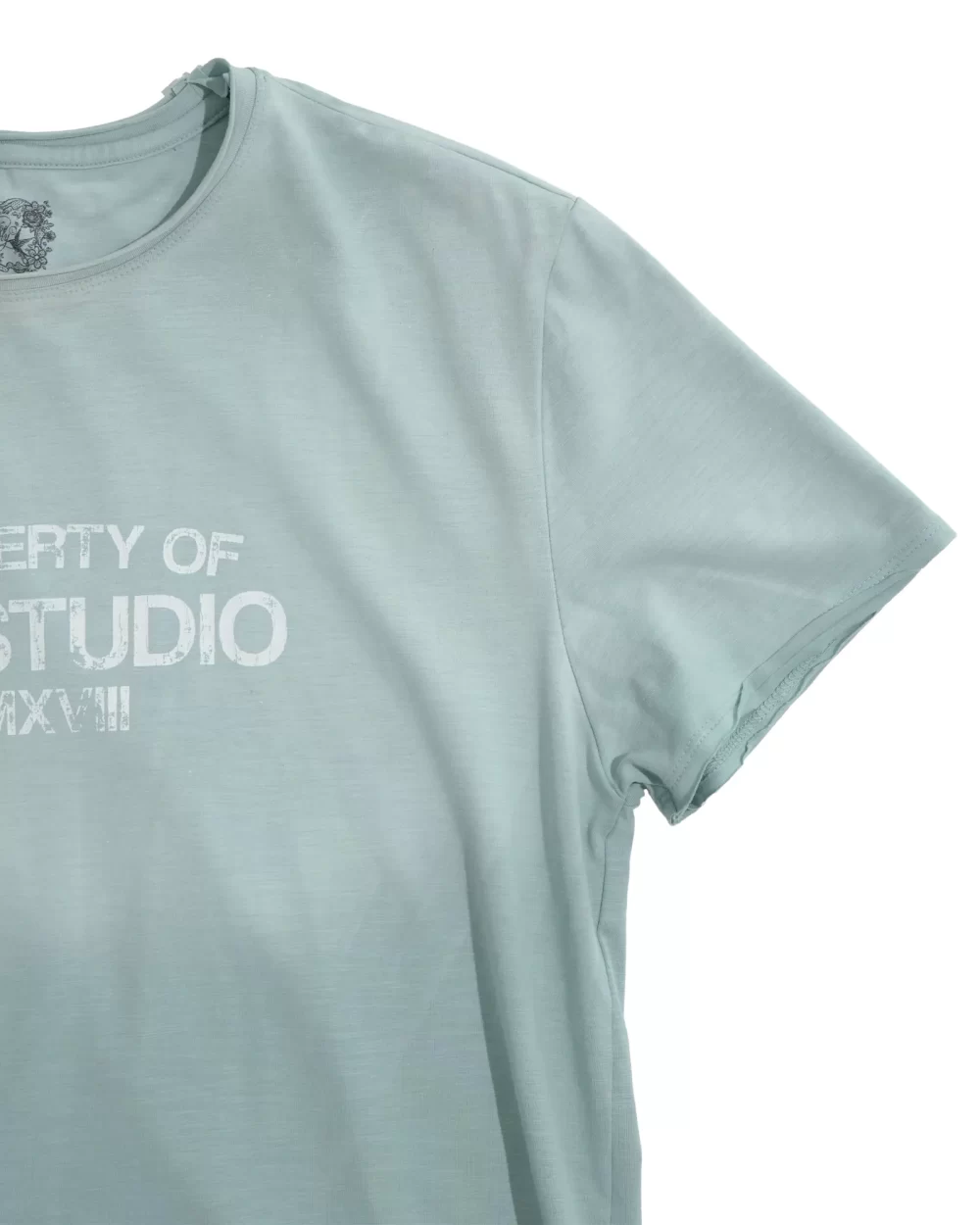 Fitted Tee Property Tinted Aqua 9