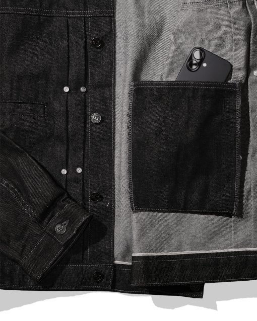SLY Raw Selvedge Denim Jacket 7