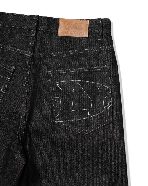 SLY Raw Denim Selvedge Pants 6