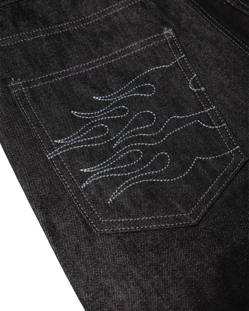 SLY Raw Denim Selvedge Pants 7